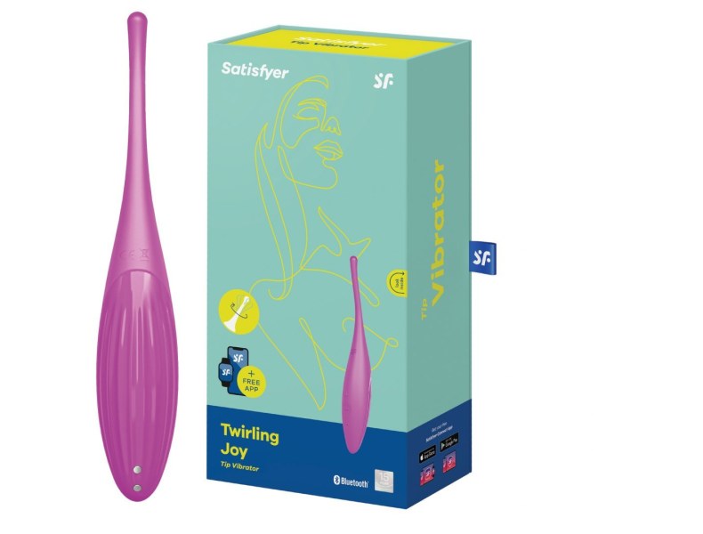 Stymulator łechtaczki Satisfyer Twirling masażer fioletowy - 5